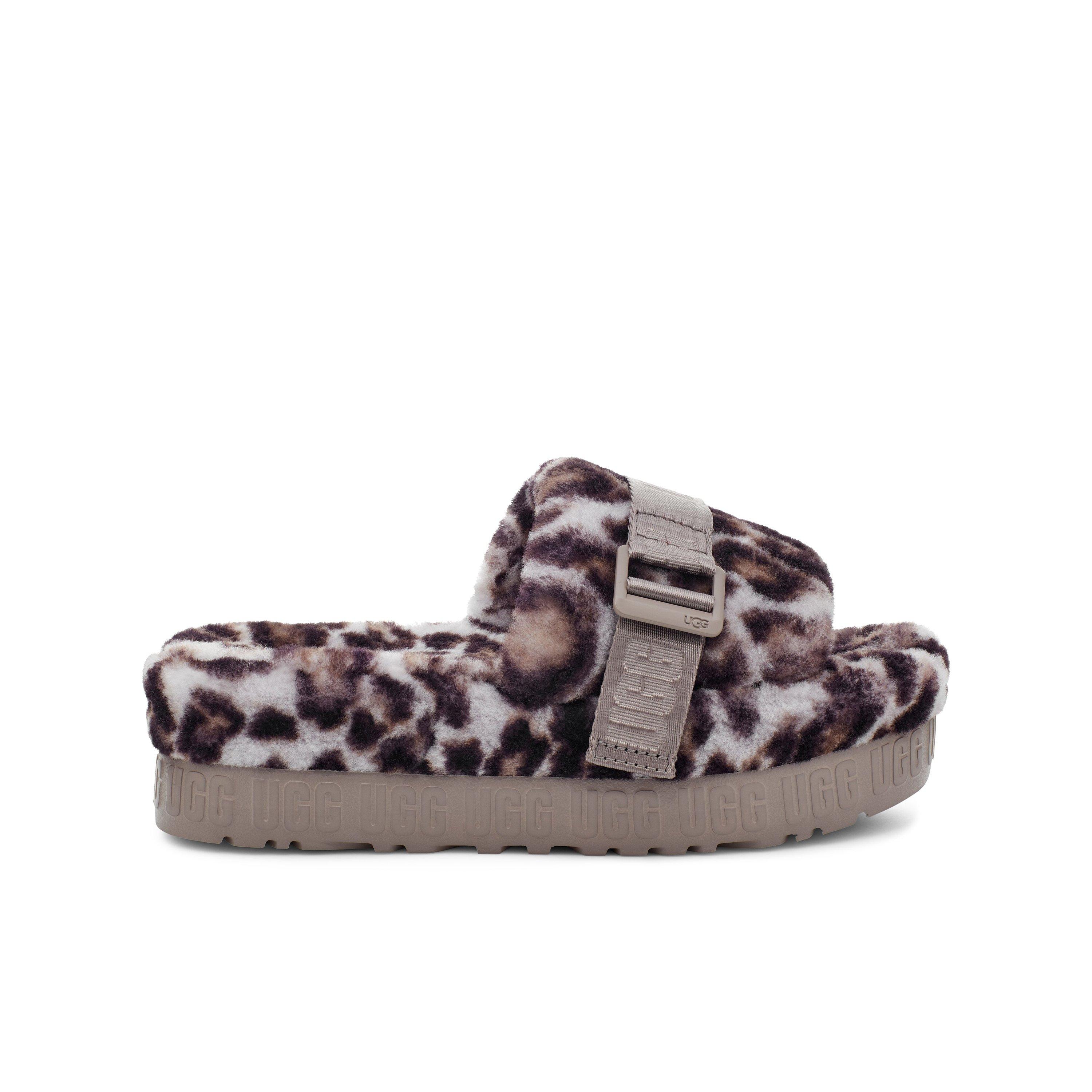 Uggs fluffita metal online buckle slides